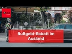 Knöllchen im Ausland: So sparen Sie Geld