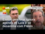 Eleitor pendular ignora agenda de Lula e desanima com Flávio Bolsonaro: Beto Vasques explica estudo
