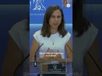 Ione Belarra en rueda de prensa: "Yo de política no sé mucho, pero suena raro" #podemos #viral