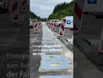 Mit dem E-Auto über die Autobahn fahren und die Batterie aufladen, ist nun möglich #tagesschau
