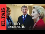 DIRECTO | Feijóo interviene ante los medios tras la Cumbre del PP Europeo en Bruselas | EL PAÍS