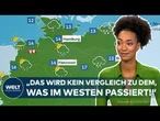 DEUTSCHLAND WETTER: „Das wird ehrlich gesagt nicht so fantastisch heute bei uns“
