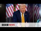 Donald Trump reiterates US tariff plans | BBC News