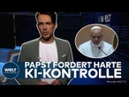 KI WELT: Vatikan fordert Kontrolle – Warum Papst Leo XIV. jetzt vor KI-Waffen und Algorithmen warnt