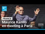 L'opposant camerounais, Maurice Kamto, en meeting à Paris • FRANCE 24