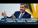 KOALITIONSAUSSCHUSS: Erste Sitzung zwischen schwarz-rot! Markus Söder peitscht beim Thema Wirtschaft