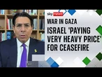 Israel 'paying very heavy price' with Gaza ceasefire agreement says ambassador to UN