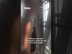 Officer's POV while arresting Empire State Building climbers