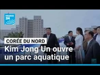 Corée du Nord : Kim Jong Un inaugure un parc aquatique pour les touristes • FRANCE 24