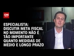 Discutir meta fiscal é menos relevante que medidas de médio e longo prazo, diz economista | NOVO DIA
