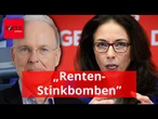 DGB-Fahimi liefert linken SPD-Leuten „Renten-Stinkbomben”