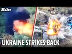 Ukraine launches wave of jet and drone strikes as Russian troops expelled and targets blitzed