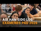 COMENTARIOS de TEXTO sobre ROSALÍA o EJERCICIOS de INGLÉS sobre BAD BUNNY... Así es la PAU 2026