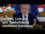 G20: Lula cobra taxação de super-ricos e reforma do Conselho de Segurança da ONU; veja discurso