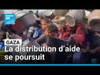 Gaza : la distribution d’aide se poursuit, mais la crise demeure • FRANCE 24