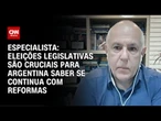 Eleições legislativas são cruciais para Argentina saber se continua com reformas, diz professor | WW
