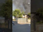 Vetri rotti e finestre divelte: gli effetti delle esplosioni di Roma Est