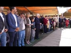 Il "Coro delle Mani bianche" accompagna inno di Mameli per la visita di Mattarella a Castelporziano