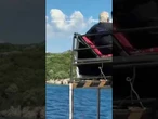 Pirate-themed tourist ship CAPSIZES as people seen jumping off boat #shorts #world #news #boat