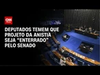 Deputados da oposição temem que projeto da anistia seja “enterrado” pelo Senado | CNN 360°