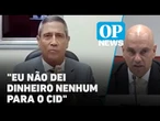Moraes questiona Braga Netto sobre dinheiro entregue por ele em caixa de vinho a Mauro Cid