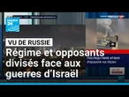 Le régime et les opposants russes face aux guerres d’Israël : la bataille des récits