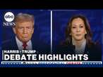 Highlights from Harris and Trump presidential debate