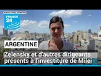 Investiture de Javier Milei en Argentine : Volodymyr Zelensky et d'autres dirigeants présents