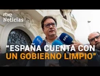 El GOBIERNO asegura NO TENER preocupación por ALDAMA y califica a FEIJÓO de "líder fracasado" I RTVE