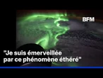 Des aurores australes filmées depuis la capsule Dragon de SpaceX