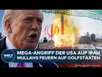 IRAN-KRIEG: Eskalation wegen Hormus! Massive Angriffe der USA! Mullahs feuern auf Golfstaaten