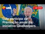 Lula participa da Premiação anual da iniciativa Goalkeepers, em Nova York; assista ao vivo