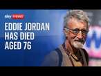 Former Formula 1 team owner and broadcaster Eddie Jordan dies aged 76