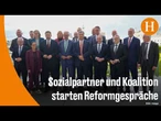 Regierung und Sozialpartner einig bei Reformbedarf
