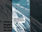 Polish ski mountaineer makes world-first full ski descent from Mount Everest without bottled oxygen
