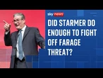 How successful was Sir Keir Starmer's speech? | Analysis