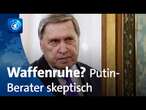 Putin-Berater reagiert ablehnend auf US-ukrainischen Vorschlag einer Waffenruhe