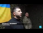 Ukraine : Zelensky effectue une visite auprès des soldats dans la région de Zaporijjia