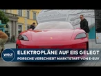 DEUTSCHLAND: Elektro-Kurs zu erfolglos? Porsche zieht bei Elektromodellen die Notbremse!