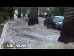 Dangerous waters sweep through West Hollywood 