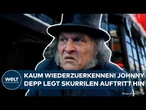 COMIC CON: Kaum wiederzuerkennen! Hollywood-Star Johnny Depp legt skurrilen Auftritt hin