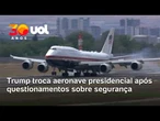 Trump troca de avião após recomendação do Serviço Secreto dos EUA e medida gera questionamentos