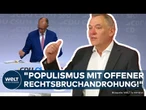 BÜRGERGELD UND MIGRATIONSPLÄNE: "Das ist ein offener Rechtsbruch!" Van Aken kritisiert Schwarz-Rot!