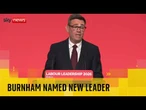 Andy Burnham: 'I will be a leader for the North, the South, the East and the West'