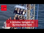 Achterbahn defekt: 8 Schüler hängen stundenlang in Wagon fest – in über 30 Metern Höhe
