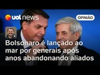 Bolsonaro foi abandonado por generais em julgamento após anos abandonando aliados, analisa Sakamoto
