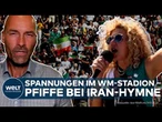 IRAN BEI DER WM 2026: Hymne von Pfiffen übertönt – Streit um verbotene Fahnen im Stadion