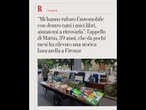 “Mi hanno rubato l’auto carica di libri, aiutatemi a ritrovarla”, l’appello del bancarellaio