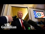 Trump says Ukraine's Donbas region should be 'cut the way it is' to end war with Russia