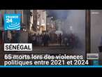 Sénégal : 65 personnes tuées lors des violences politiques entre 2021 et 2024, selon un collectif